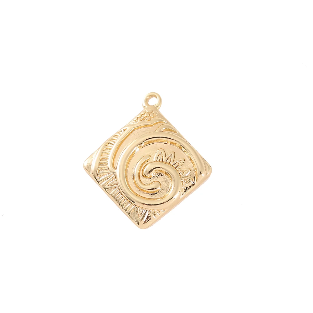 Factory Wholesale Gold Color Brass Round Charms Pendants Necklace and Bracelet Earring Diy Jewelry Making Supplies Accessories
Factory Wholesale Gold Color Brass Round Charms Pendants Necklace and Bracelet Earring Diy Jewelry Making Supplies Accessories