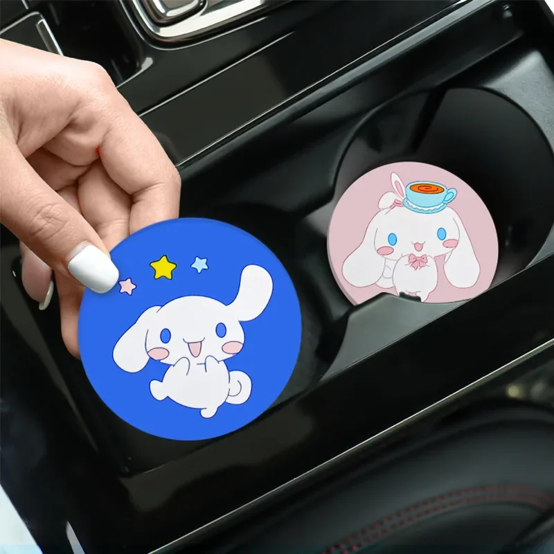 Sanrio Автомобильная водостойкая подставка Cinnamoroll с мультяшным рисунком, нескользящая, устойчивая к высоким температурам подставка, милые автомобильные аксессуары
Sanrio Автомобильная водостойкая подставка Cinnamoroll с мультяшным рисунком, нескользящая, устойчивая к высоким температурам подставка, милые автомобильные аксессуары