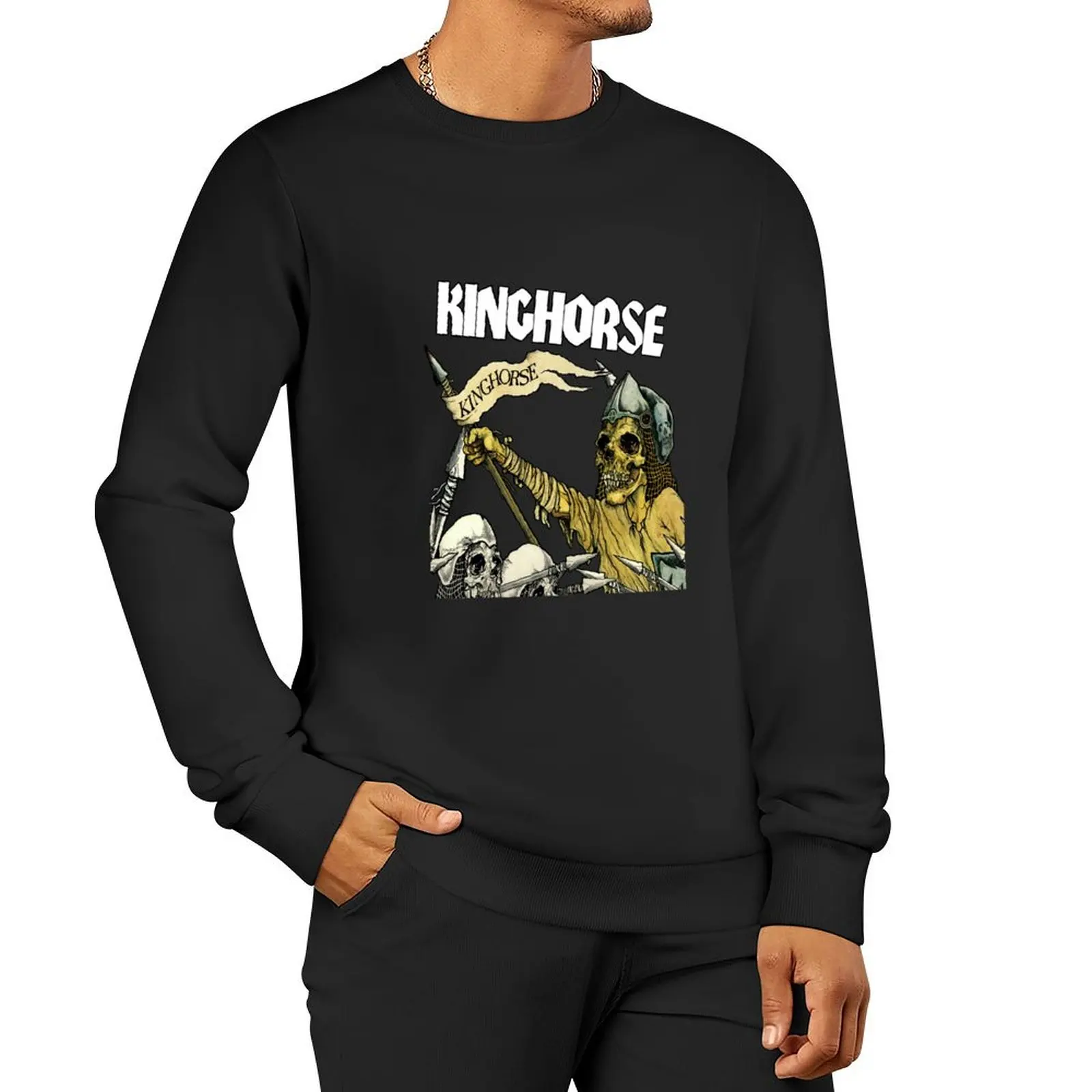 Pushead Kinghorse Pullover Hoodie men's winter sweater blouse men's sweat-shirt new sweatshirt
Pushead Kinghorse Pullover Hoodie men's winter sweater blouse men's sweat-shirt new sweatshirt