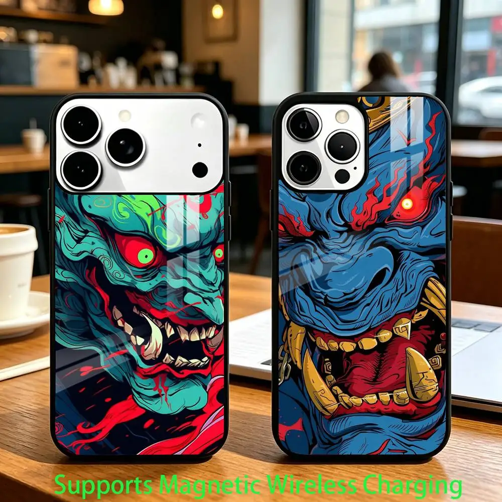 Hannya M-Mask Phone Case For iPhone17,16,15,14,13,12,11 Plus,Pro Supports Magnetic Wireless Charging
Hannya M-Mask Phone Case For iPhone17,16,15,14,13,12,11 Plus,Pro Supports Magnetic Wireless Charging