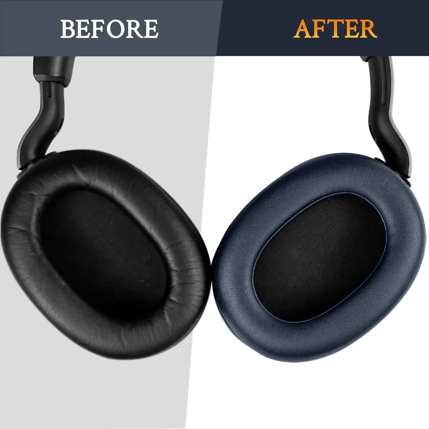 Replacement Protein skin memory sponge Ear Pads With buckle For Jabra Elite 85H Noise-Canceling Headphones Earmuffs repair parts
Replacement Protein skin memory sponge Ear Pads With buckle For Jabra Elite 85H Noise-Canceling Headphones Earmuffs repair parts