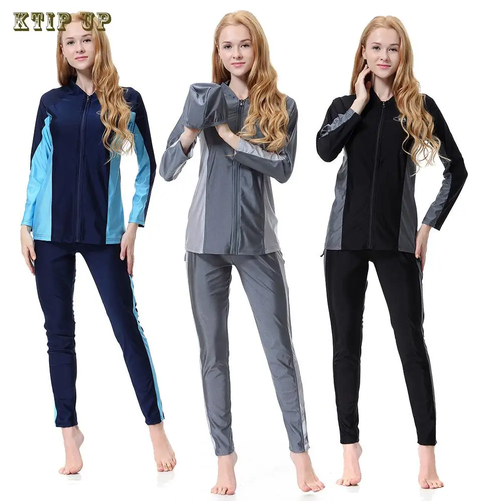 Modest Muslim Swimwear for Women, Patchwork Hijab, Sport, Long Sleeves Swimsuit, Islamic Burkini Wear, Bathing Suit, 3Pcs, 2024
Modest Muslim Swimwear for Women, Patchwork Hijab, Sport, Long Sleeves Swimsuit, Islamic Burkini Wear, Bathing Suit, 3Pcs, 2024