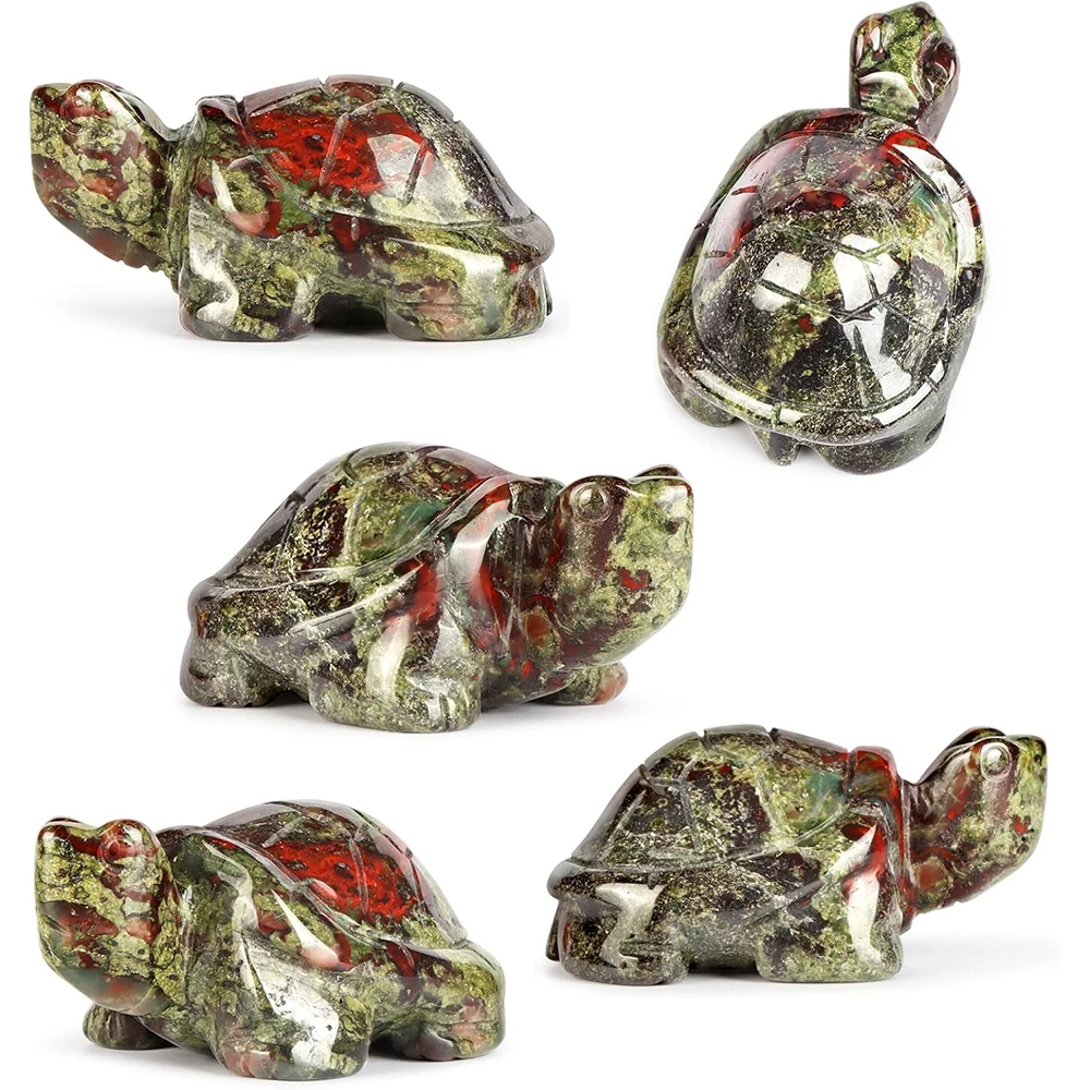 Crystal Turtle Figurines 2" Natural Stone Tortoise Statue Paperweight Hand Carved Tiny Animal Gemstone Sculpture Home Decor
Crystal Turtle Figurines 2" Natural Stone Tortoise Statue Paperweight Hand Carved Tiny Animal Gemstone Sculpture Home Decor