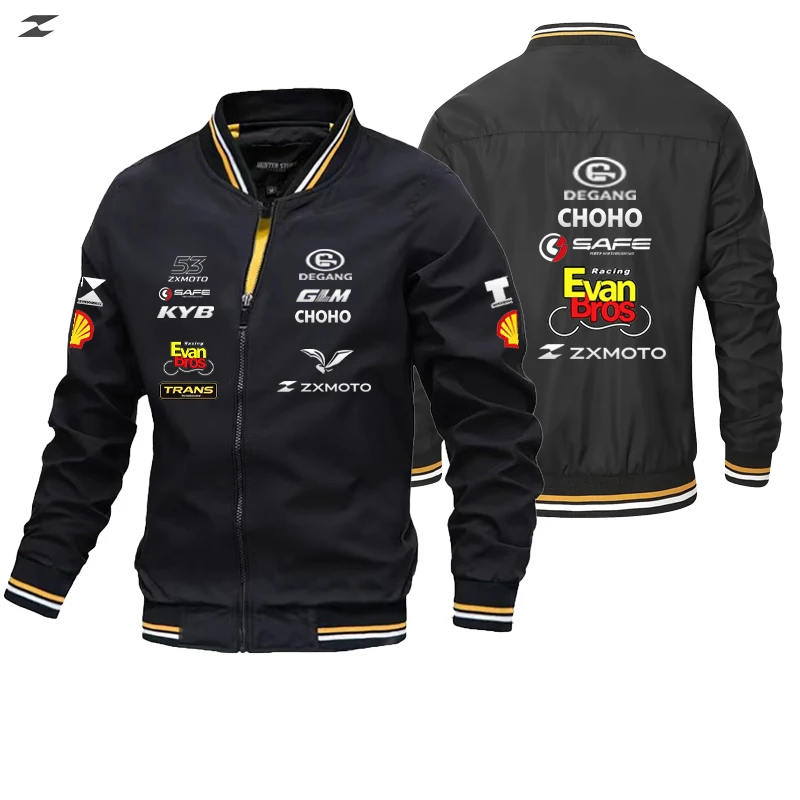 ZX MOTO Men's Motorcycle Racing Event Collaboration Jacket - Men's New Stand-Up Collar Jacket for Motorcycling and Other Sports
ZX MOTO Men's Motorcycle Racing Event Collaboration Jacket - Men's New Stand-Up Collar Jacket for Motorcycling and Other Sports