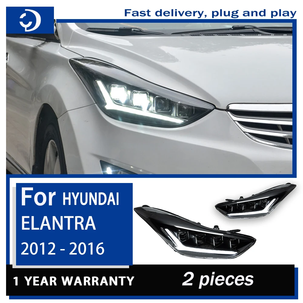 Автомобильные фары для Hyundai Elantra, светодиодные фары 2012-2016, фары DRL, сигнальные линзы проектора, автомобильные аксессуары
Автомобильные фары для Hyundai Elantra, светодиодные фары 2012-2016, фары DRL, сигнальные линзы проектора, автомобильные аксессуары