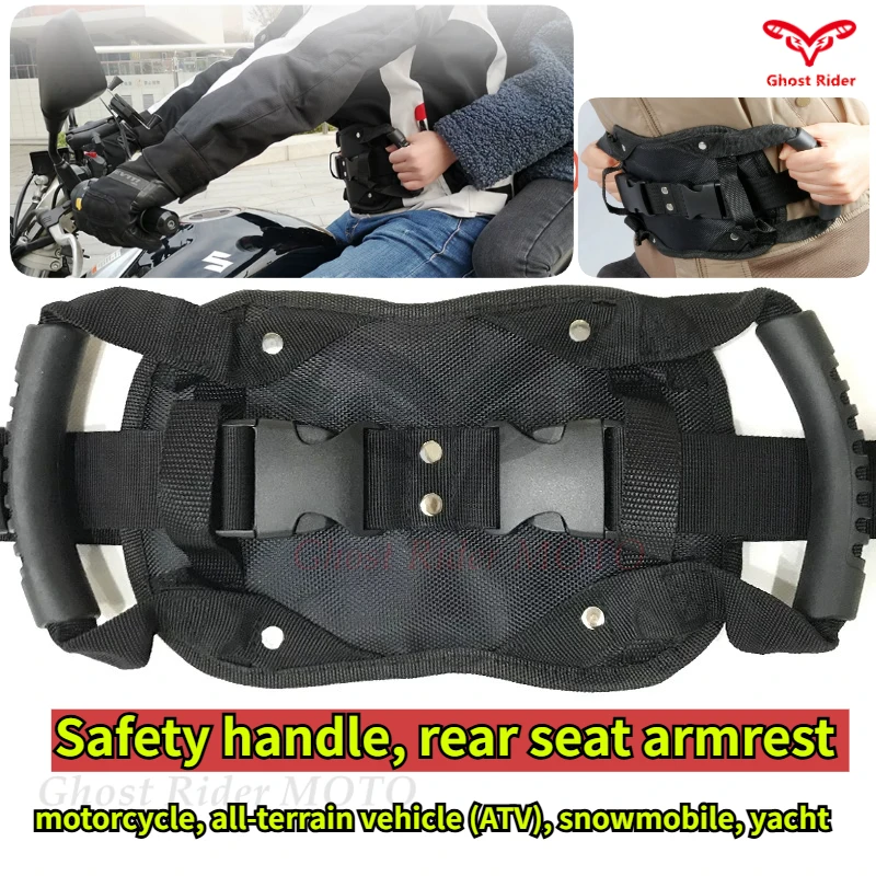 Motorcycle Scooters Safety Belt Rear Seat Passenger Grip Grab Handle Non-slip Strap Universal Motorcycle Seat Strap Child adult
Motorcycle Scooters Safety Belt Rear Seat Passenger Grip Grab Handle Non-slip Strap Universal Motorcycle Seat Strap Child adult