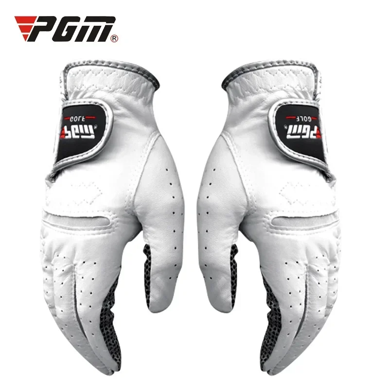 PGM Authentic Men's Golf Gloves Breathable Leather Sheepskin Left Right Hand Anti-skid Beginner Practice Accessories ST001
PGM Authentic Men's Golf Gloves Breathable Leather Sheepskin Left Right Hand Anti-skid Beginner Practice Accessories ST001