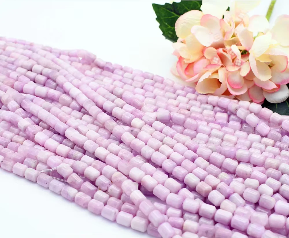Natural smooth Kunzite Cylindrical shape Stone Beads For DIY necklace bracelet jewelry making 15 "free delivery
Natural smooth Kunzite Cylindrical shape Stone Beads For DIY necklace bracelet jewelry making 15 "free delivery