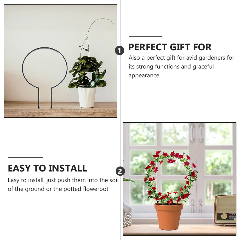 2 Pcs Plant Climbing Bracket Garden Trellis for Plants Outdoor Support Flowerpot
2 Pcs Plant Climbing Bracket Garden Trellis for Plants Outdoor Support Flowerpot