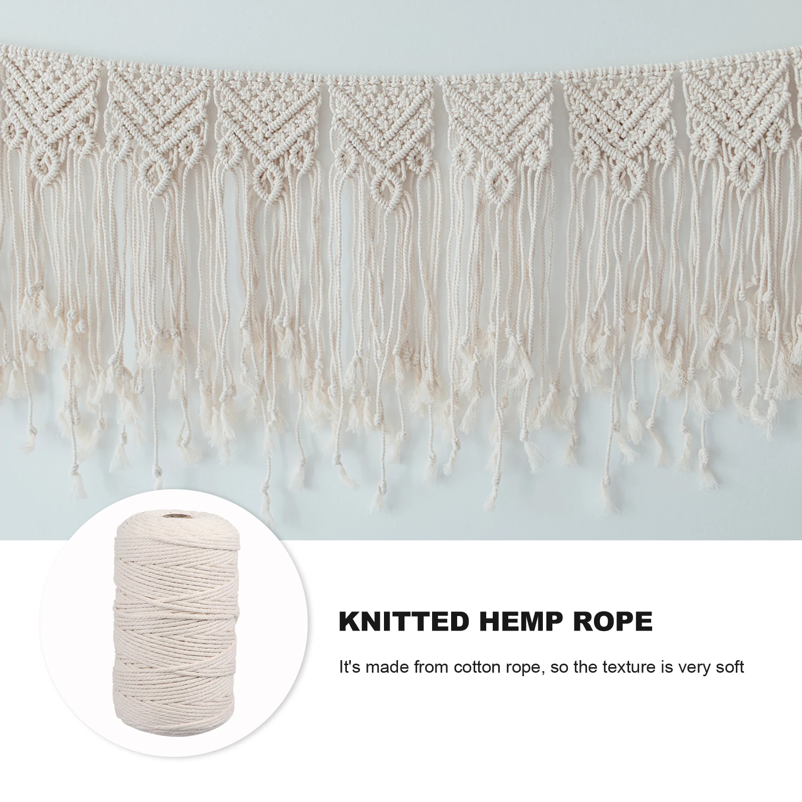 200M Cotton Macrame Cord Wall Hangings Dream Catchers Beige Natural Rope Braided String Plant Hangers Decorative
200M Cotton Macrame Cord Wall Hangings Dream Catchers Beige Natural Rope Braided String Plant Hangers Decorative