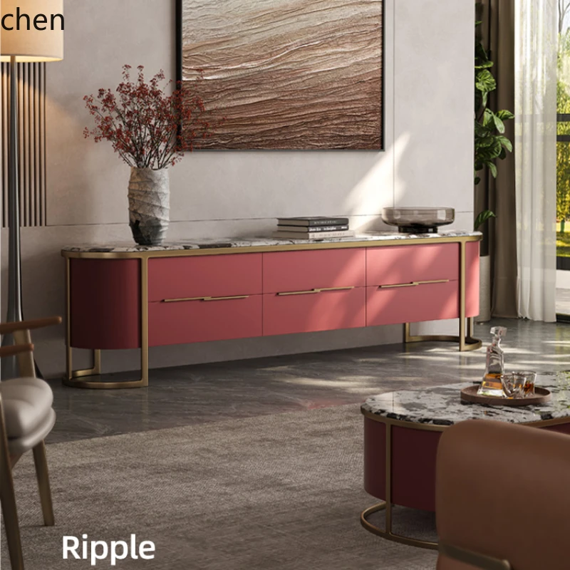 HXL light luxury natural marble TV cabinet living room modern high-end villa baking paint super crystal floor cabinet
HXL light luxury natural marble TV cabinet living room modern high-end villa baking paint super crystal floor cabinet