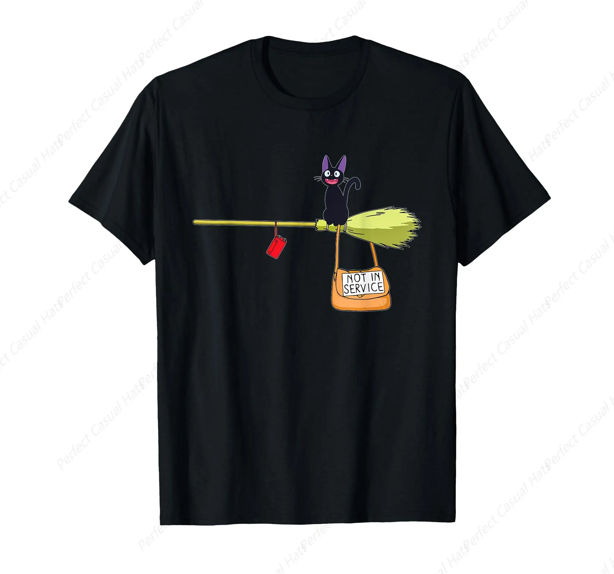 Vintage Cute Cat And Broomsticks Kawaii Anime Neko Japanese T-Shirt Men Women Cotton Shirt
Vintage Cute Cat And Broomsticks Kawaii Anime Neko Japanese T-Shirt Men Women Cotton Shirt