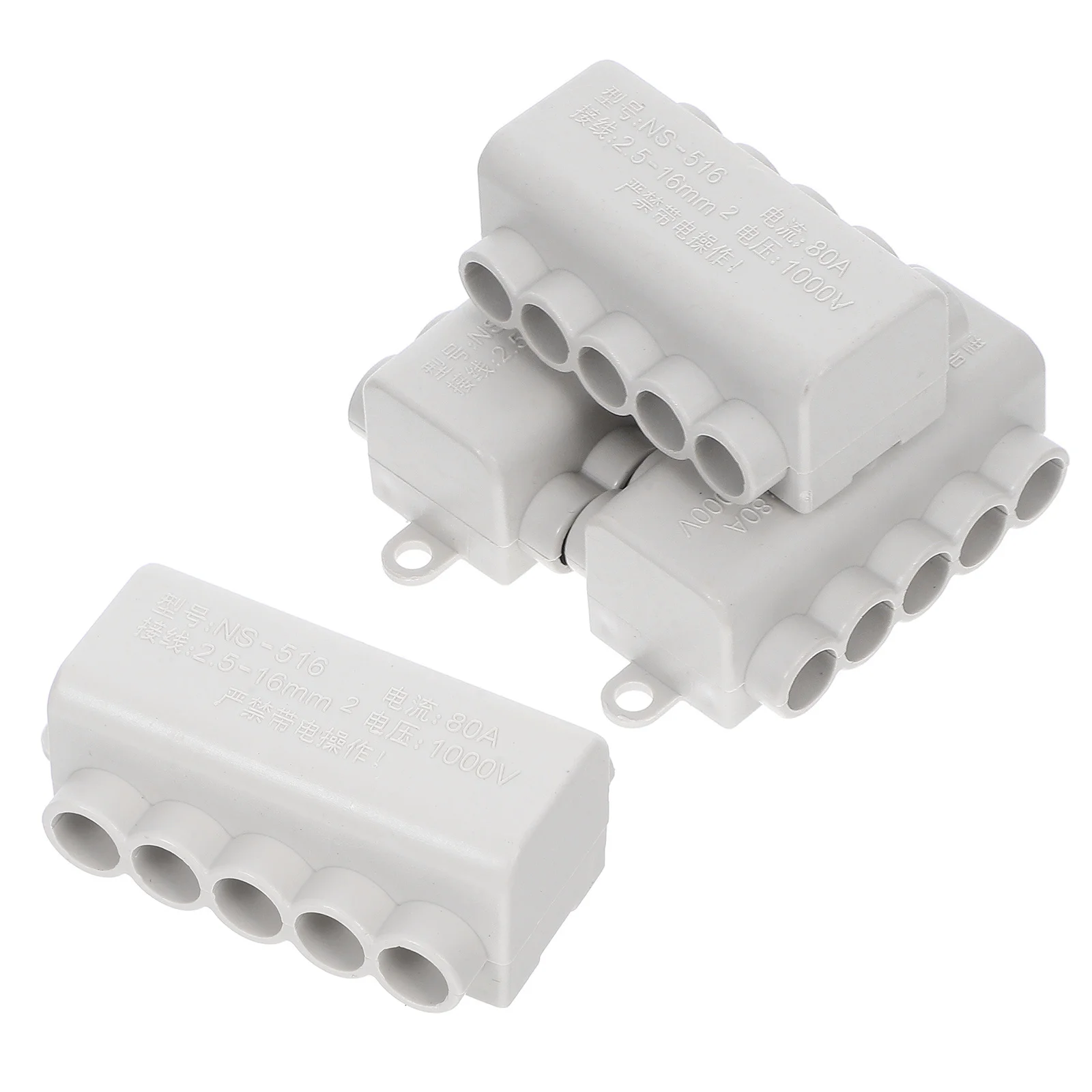 4pcs Quick Wiring Terminal Block 80A High Current Electrical Connector Compact Splicing Connection For Industrial Equipment
4pcs Quick Wiring Terminal Block 80A High Current Electrical Connector Compact Splicing Connection For Industrial Equipment