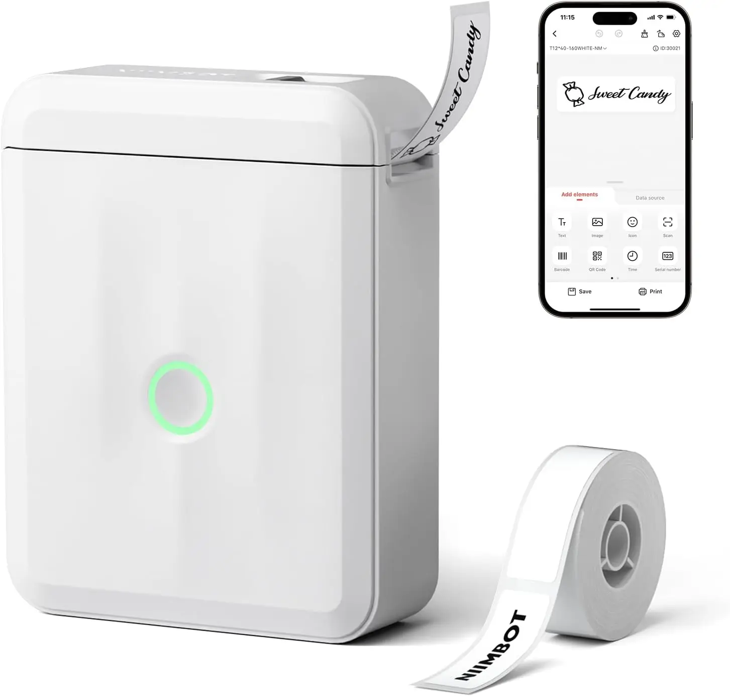 D110 Upgraded Version Mini Label Maker Machine with Tape, Portable Bluetooth Thermal Printer, Sticker
D110 Upgraded Version Mini Label Maker Machine with Tape, Portable Bluetooth Thermal Printer, Sticker