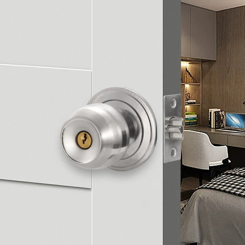 Door Lock Household Universal Ball Lock Indoor Bedroom Bathroom Lock Old-fashioned Door Lock Ball Type Circular Ball Lock
Door Lock Household Universal Ball Lock Indoor Bedroom Bathroom Lock Old-fashioned Door Lock Ball Type Circular Ball Lock