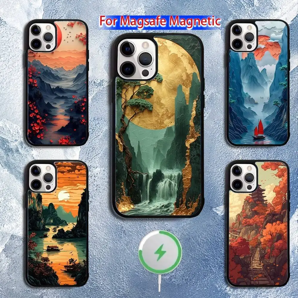 Landscape art Phone Case For iPhone 16,15,14,13,12,11,Pro,Max,Plus,Mini,Magsafe,Magnetic Wireless Charging Case
Landscape art Phone Case For iPhone 16,15,14,13,12,11,Pro,Max,Plus,Mini,Magsafe,Magnetic Wireless Charging Case