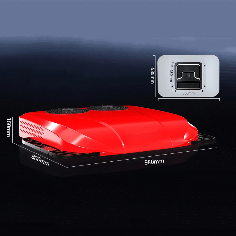 24V Electric Roof-Mounted All-in-One Unit for Truck Parking Air Conditioning; 12V Inverter Heavy-Duty Truck Air (Customized)
24V Electric Roof-Mounted All-in-One Unit for Truck Parking Air Conditioning; 12V Inverter Heavy-Duty Truck Air (Customized)