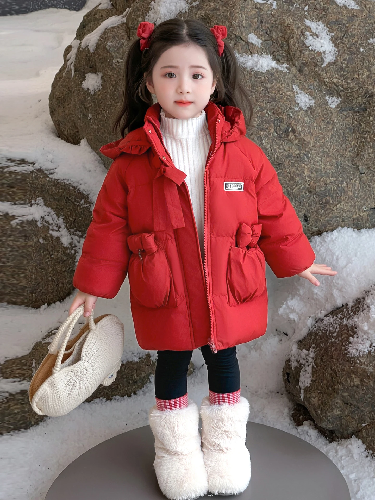 Зимняя одежда для девочек Thiened Down Jaet: новая, очень милая, повседневная, утепленная, для защиты от холода...
Зимняя одежда для девочек Thiened Down Jaet: новая, очень милая, повседневная, утепленная, для защиты от холода...