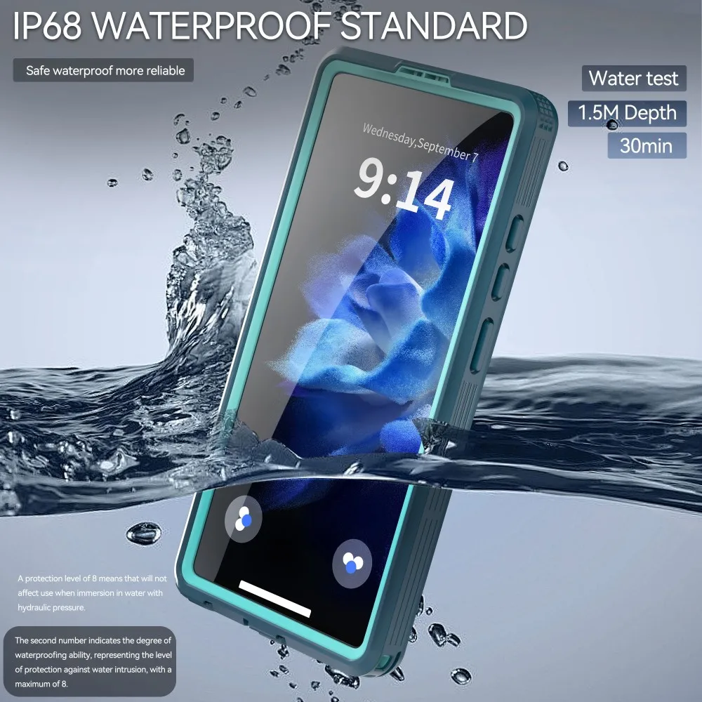 Mars Magnetic Charging IP68 Waterproof Case For Samsung Galaxy S25 S24 Ultra Plus Diving Swim Outdoor Sports Climbing Cover
Mars Magnetic Charging IP68 Waterproof Case For Samsung Galaxy S25 S24 Ultra Plus Diving Swim Outdoor Sports Climbing Cover