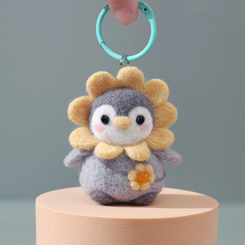 Penguin Wool Felt Pendant Cross-stitch Poke Poke Fun Diy Cartoon Material Package Craft Stitch for Kit Needlework Accessories
Penguin Wool Felt Pendant Cross-stitch Poke Poke Fun Diy Cartoon Material Package Craft Stitch for Kit Needlework Accessories