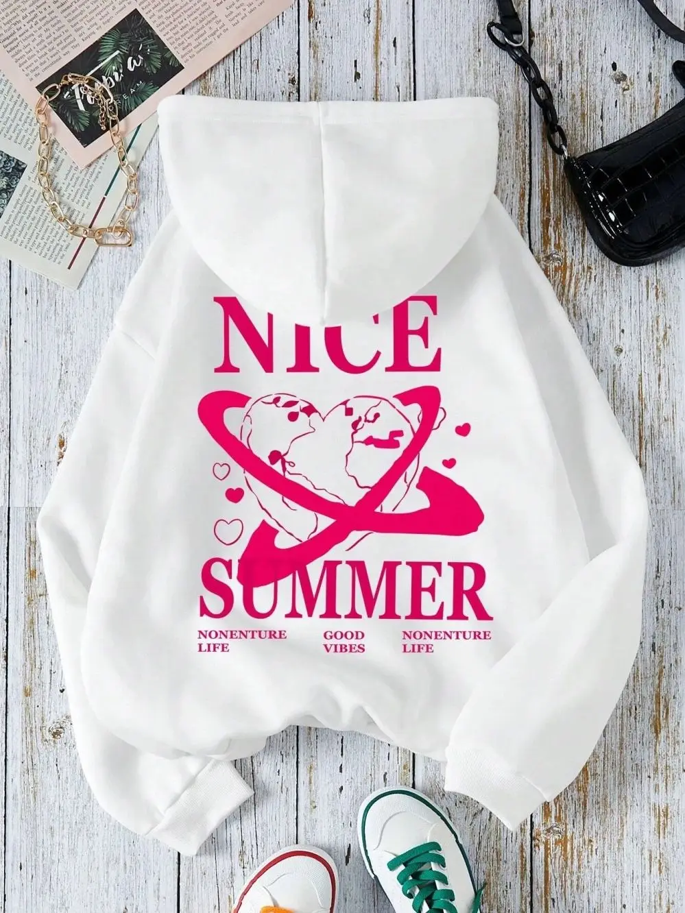 Adults and Children S Cotton Hoodies Round Neck Loose Sportswear with Earth and Gravity Prints Perfect for Fall and Winter
Adults and Children S Cotton Hoodies Round Neck Loose Sportswear with Earth and Gravity Prints Perfect for Fall and Winter