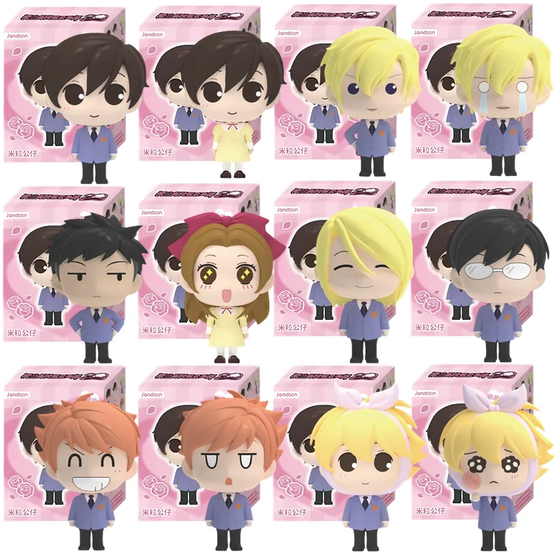 JANDOOM Blind Box Ouran High School Host Club Haruhi Fujioka Tamaki Suou Takashi Morinozuka Cartoon Action Figure Girl Gift
JANDOOM Blind Box Ouran High School Host Club Haruhi Fujioka Tamaki Suou Takashi Morinozuka Cartoon Action Figure Girl Gift