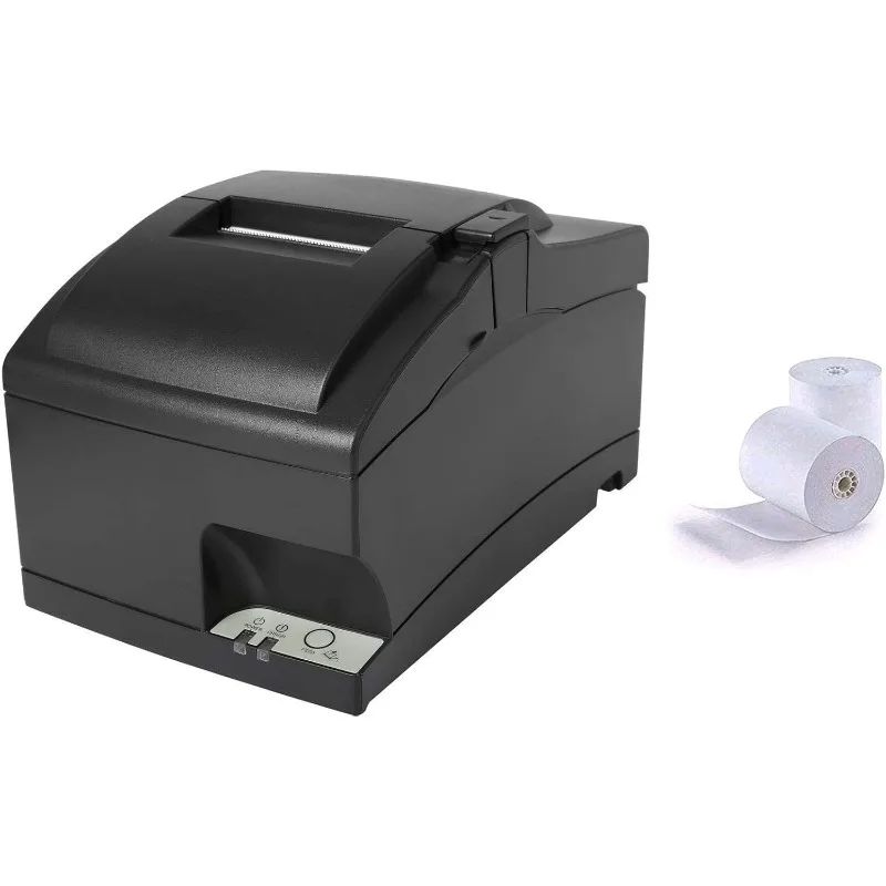 Кухонный принтер Star Micronics SP742ME Ethernet, совместимый с квадратом и клевером, ударным, автоматическим резаком, блоком питания и кабелем
Кухонный принтер Star Micronics SP742ME Ethernet, совместимый с квадратом и клевером, ударным, автоматическим резаком, блоком питания и кабелем