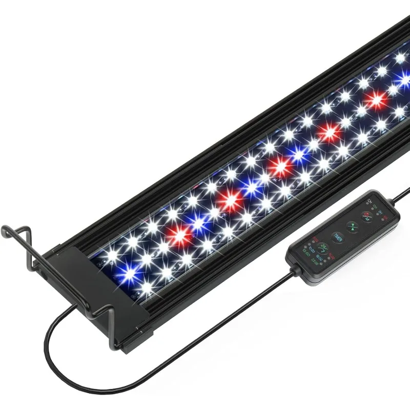 LED Light 36"-38-44" Fish Tank Light with Timer, 24/7 Cycle, 5 Dimmable Brightness, Sunrise/Sunset Simulation Planted L
LED Light 36"-38-44" Fish Tank Light with Timer, 24/7 Cycle, 5 Dimmable Brightness, Sunrise/Sunset Simulation Planted L
