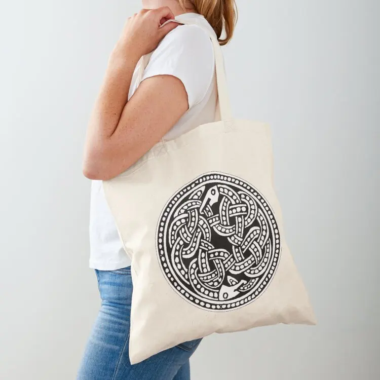 Anglo Saxon Serpent Knotwork Tote Bag the tote bag Canvas bag for women shopper women canvas Candy bags
Anglo Saxon Serpent Knotwork Tote Bag the tote bag Canvas bag for women shopper women canvas Candy bags
