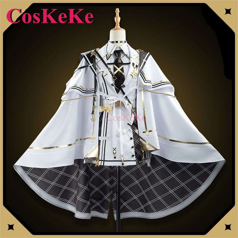 【Customized】CosKeKe Hoshikawa Sara Cosplay Anime VTuber NIJISANJI Costume Sweet White Uniform Halloween Party Role Play Clothing
【Customized】CosKeKe Hoshikawa Sara Cosplay Anime VTuber NIJISANJI Costume Sweet White Uniform Halloween Party Role Play Clothing