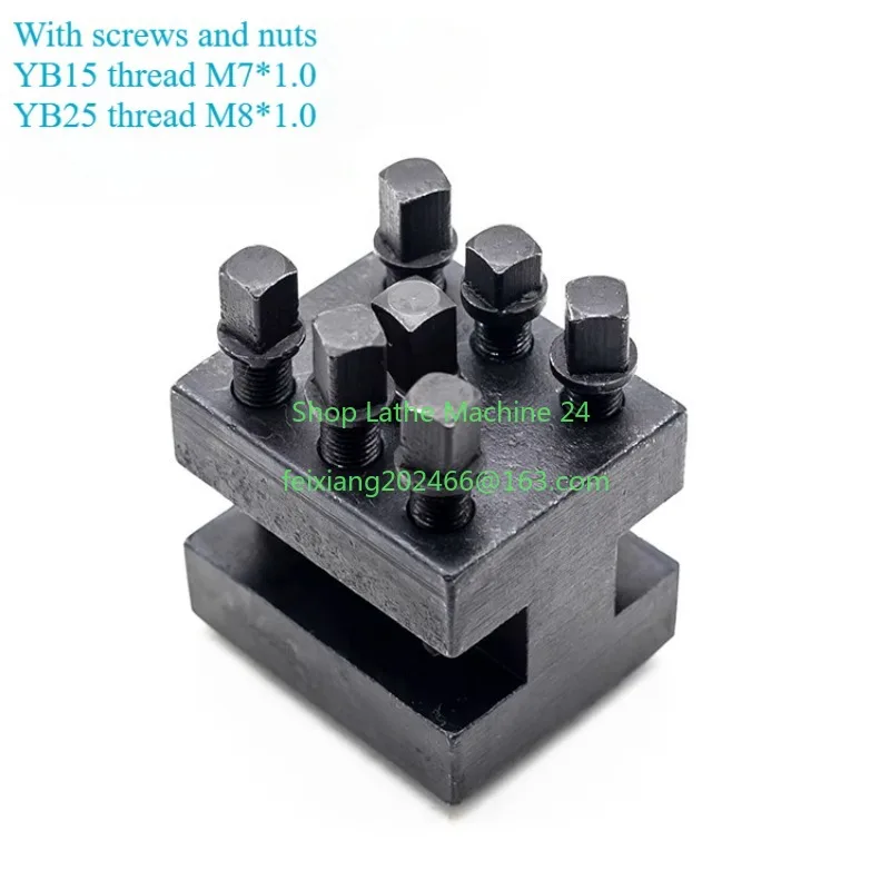 Table lathe knife holder Jingcheng dashboard machine YB15 YB25 machine skateboard front and rear turning knife lock knife holder
Table lathe knife holder Jingcheng dashboard machine YB15 YB25 machine skateboard front and rear turning knife lock knife holder