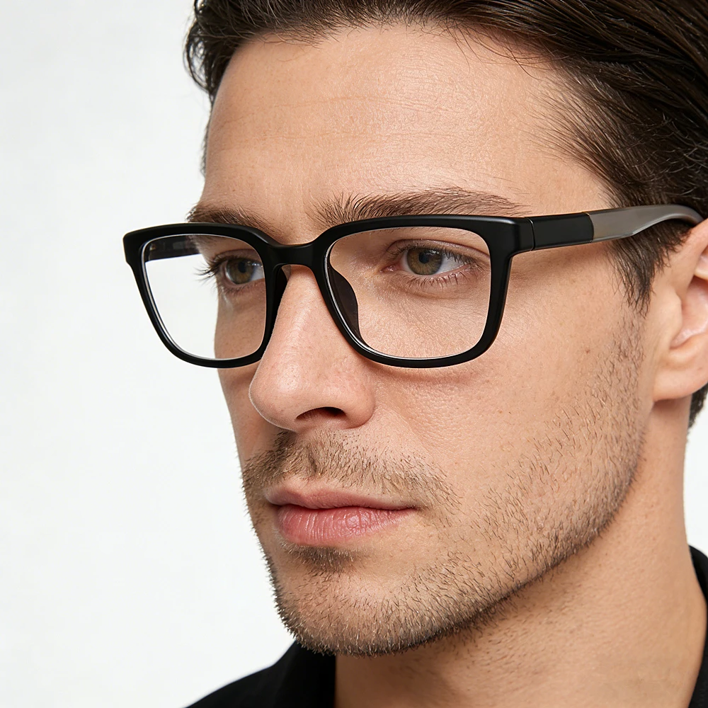 YONGLAN Square TR90 Prescription Glasses Dafocal Eyeglasses Man Multifocal Men's Grade Lenses Clearsight Eyewear Anti Blue Light
YONGLAN Square TR90 Prescription Glasses Dafocal Eyeglasses Man Multifocal Men's Grade Lenses Clearsight Eyewear Anti Blue Light