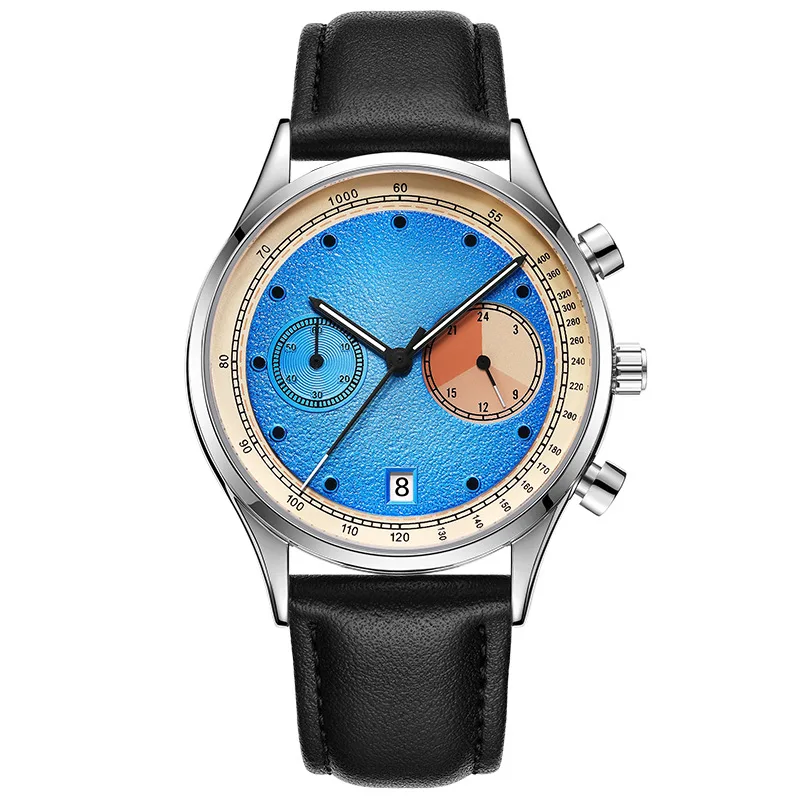 Watermelon Red Style Dial Design Multifunctional Quartz Watch Men Hot Selling Personalized Leather Unique Creativity Men Clock
Watermelon Red Style Dial Design Multifunctional Quartz Watch Men Hot Selling Personalized Leather Unique Creativity Men Clock