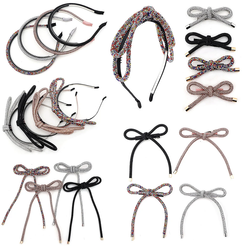NEW Fashion girls Drill pipe headband Hair Accessories with brightly stone Hairband accessoire gril clip baby bow hairband
NEW Fashion girls Drill pipe headband Hair Accessories with brightly stone Hairband accessoire gril clip baby bow hairband
