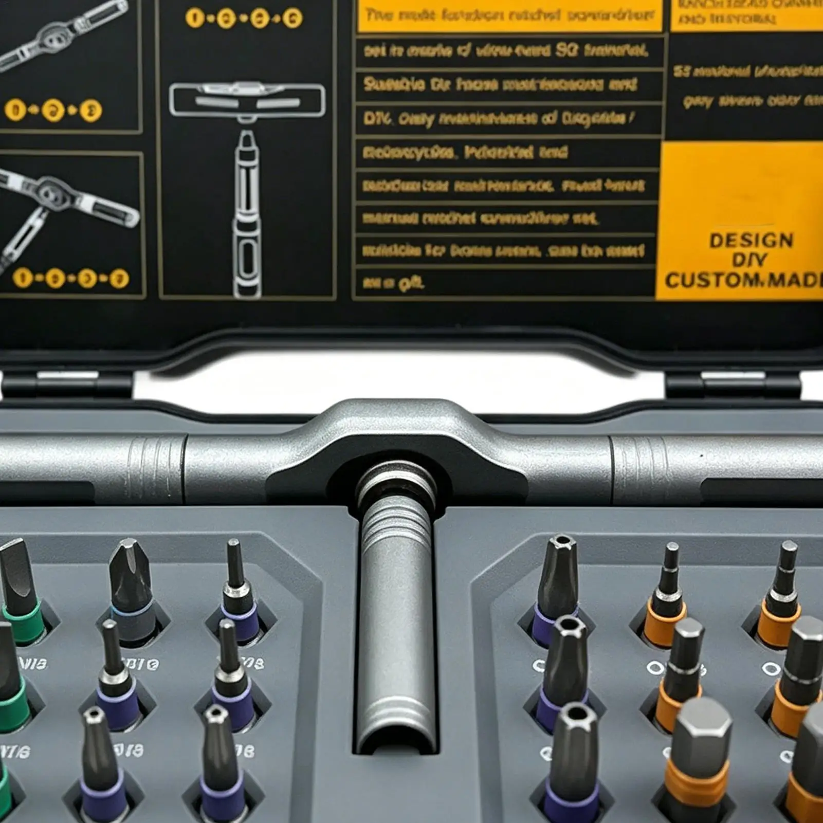 Screwdriver Ratchet Set 24-in-1 Magnetic Hex Wrench Maintenance Tool Automotive Repair Wrench Set For Automotive Home Garage
Screwdriver Ratchet Set 24-in-1 Magnetic Hex Wrench Maintenance Tool Automotive Repair Wrench Set For Automotive Home Garage
