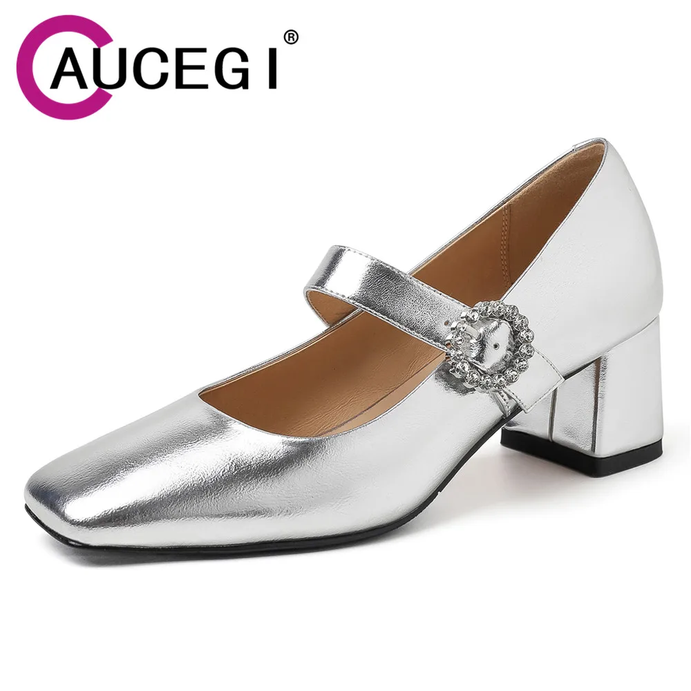 Aucegi Women Silver Black Fashion Square Toe Mary Jane Comfy Block Heel Pumps Rhinestone Buckle Strap Elegant Office Daily Shoes
Aucegi Women Silver Black Fashion Square Toe Mary Jane Comfy Block Heel Pumps Rhinestone Buckle Strap Elegant Office Daily Shoes