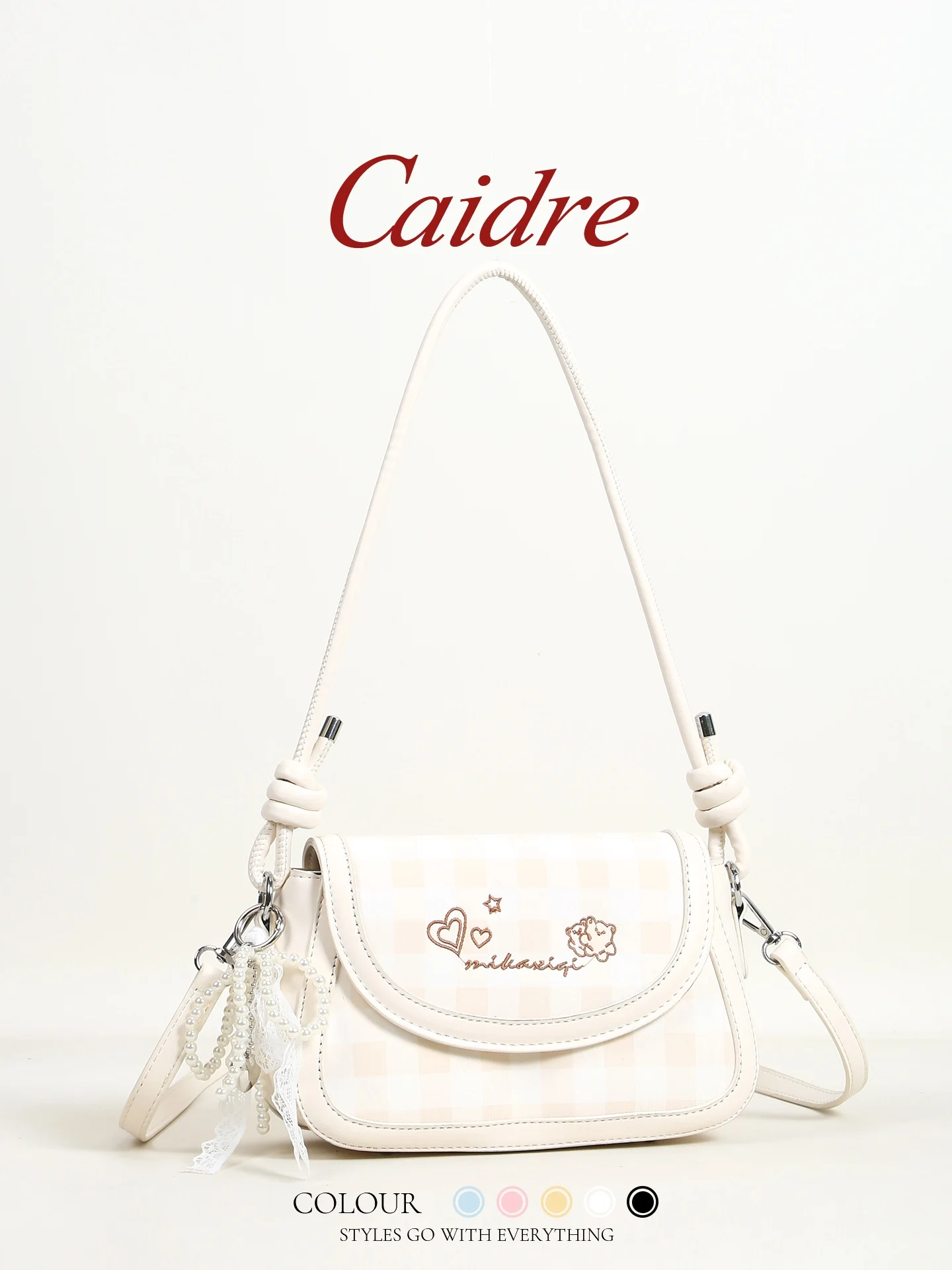 Caidre Youth Underarm Bag Women's Commuter Single Shoulder Crossbody Bag Soft Korean Style Casual Lock Buckle Closure
Caidre Youth Underarm Bag Women's Commuter Single Shoulder Crossbody Bag Soft Korean Style Casual Lock Buckle Closure