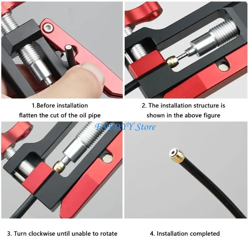 G6DE Multifunctional Bicycles Oil Needle Driver And Hose Cutter Tool Connectors for Precise Maintenances
G6DE Multifunctional Bicycles Oil Needle Driver And Hose Cutter Tool Connectors for Precise Maintenances