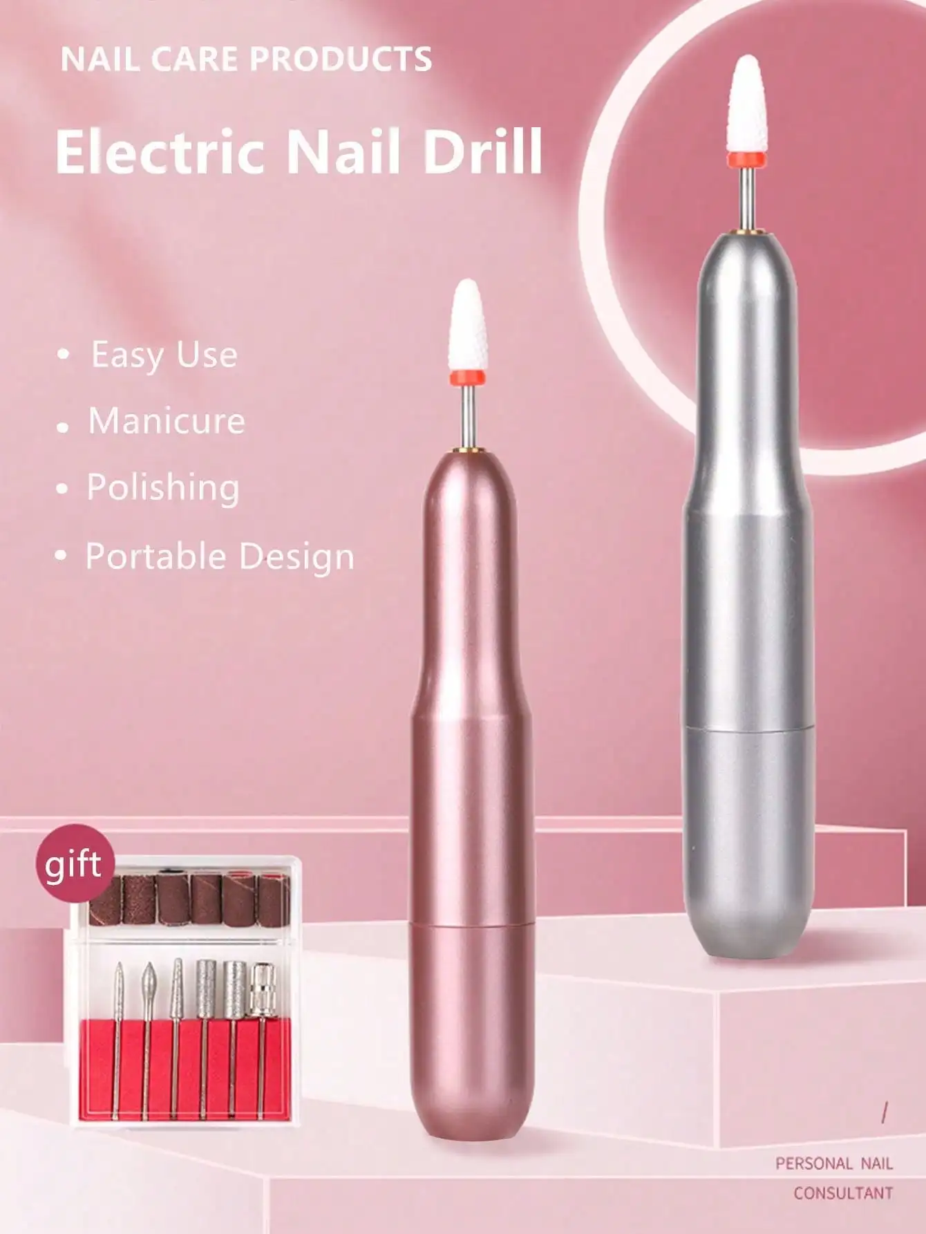 Professional Electric Nail Drill Set,Rechargeable Cordless Nail File Kit With 6 Variable Speeds (10,000-30,000 RPM), Diamond Bits For Acrylic/Gel Nails,Salon & Home Manicure/Pedicure Tool,Perfect For Nail Techs, DIY Lovers & Podiatrists,Great For Mother's
Professional Electric Nail Drill Set,Rechargeable Cordless Nail File Kit With 6 Variable Speeds (10,000-30,000 RPM), Diamond Bits For Acrylic/Gel Nails,Salon & Home Manicure/Pedicure Tool,Perfect For Nail Techs, DIY Lovers & Podiatrists,Great For Mother's