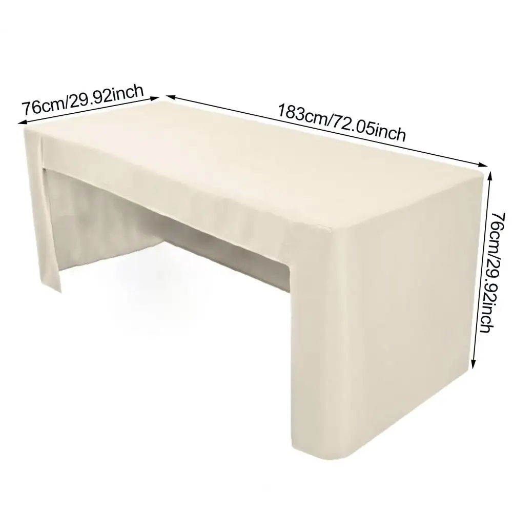 Rectangular Tablecloth Banquet Tablecloth Polyester Tablecloth for Meeting Party Wedding Washable Open Back Table for Banquet
Rectangular Tablecloth Banquet Tablecloth Polyester Tablecloth for Meeting Party Wedding Washable Open Back Table for Banquet