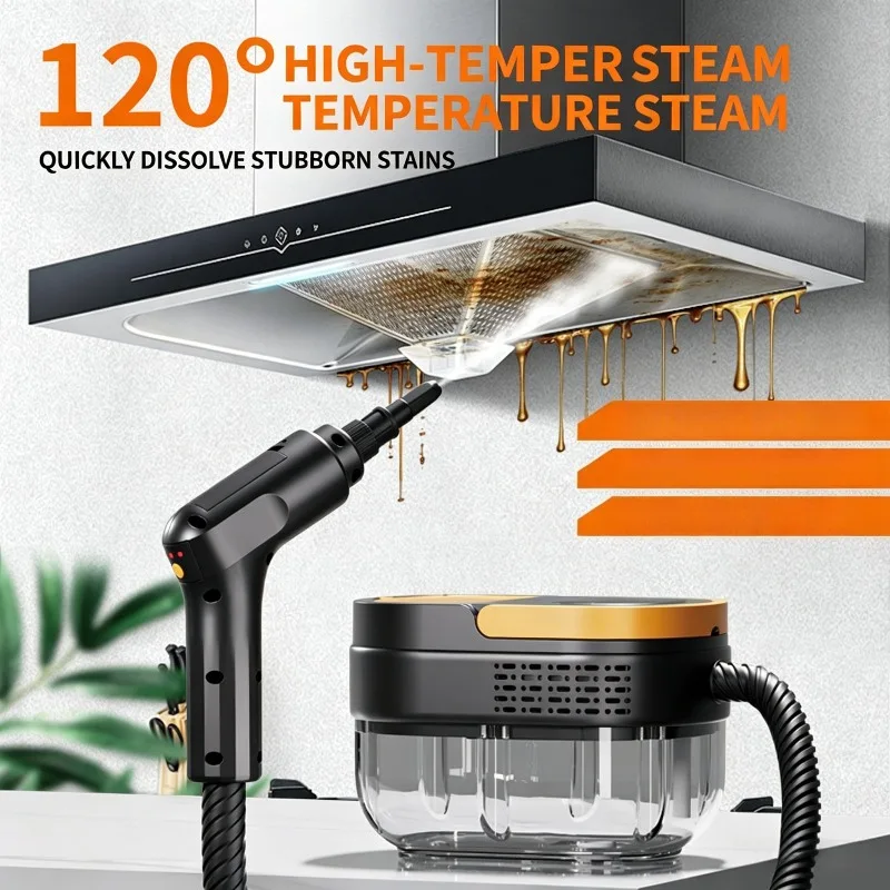 500ml-700ml New High Temperature and High Pressure Steam Cleaner Handheld Remote Adjustable Sterilizing Oil Stain Cleaner
500ml-700ml New High Temperature and High Pressure Steam Cleaner Handheld Remote Adjustable Sterilizing Oil Stain Cleaner