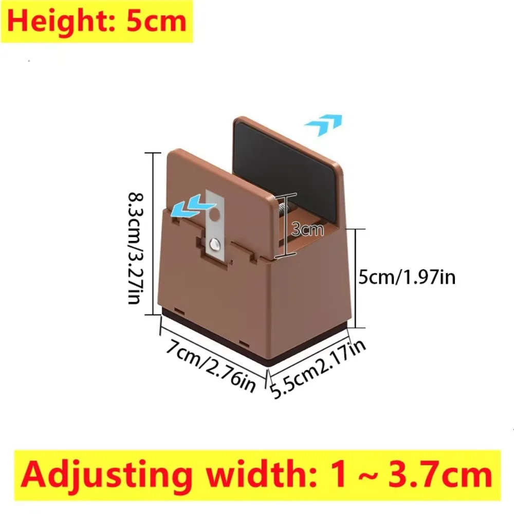 Splint-type Chair Feet Riser Screw Clamp Moisture-proof Base Furniture Riser Stable Height-increasing Bed Leg Mat
Splint-type Chair Feet Riser Screw Clamp Moisture-proof Base Furniture Riser Stable Height-increasing Bed Leg Mat
