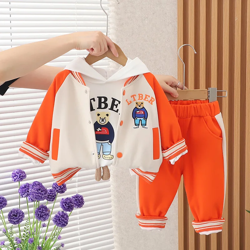 Toddler Boys Outifts 2024 Baby Boy Fall Clothes Casual Long Sleeve Cardigan Jackets Coat + Hooded Hoodies + Pants Kids Tracksuit
Toddler Boys Outifts 2024 Baby Boy Fall Clothes Casual Long Sleeve Cardigan Jackets Coat + Hooded Hoodies + Pants Kids Tracksuit