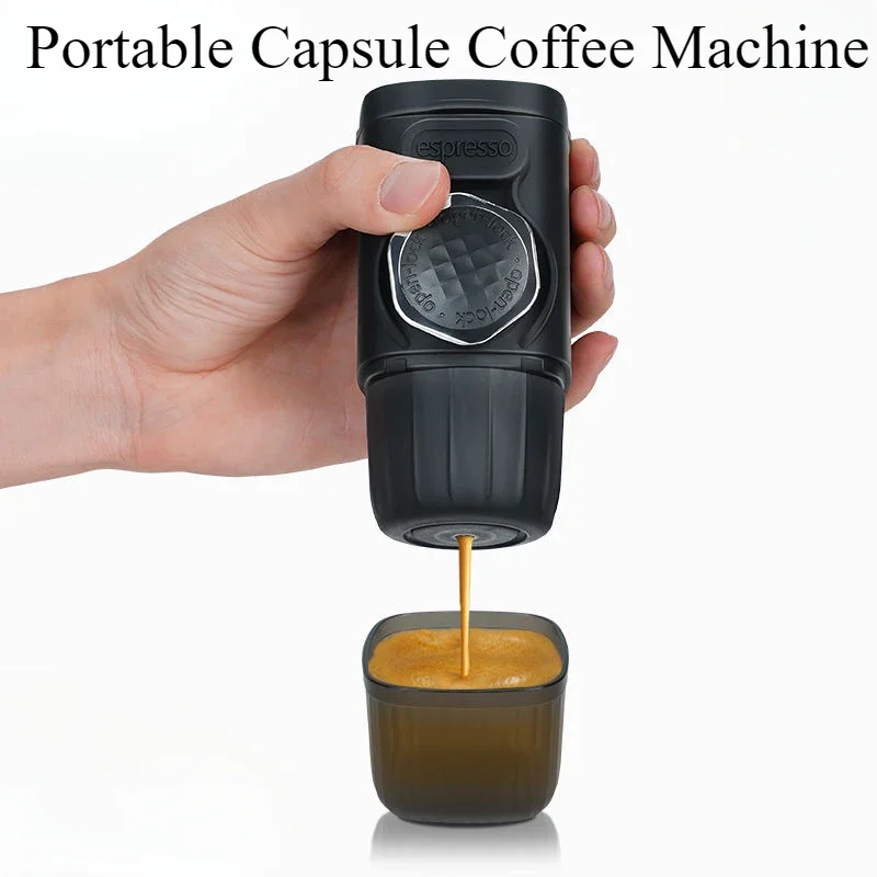 Portable Coffee Machine Office Outdoor Hand-pressed Espresso Machine Household Capsule Coffee Machineconvenient Cleaning
Portable Coffee Machine Office Outdoor Hand-pressed Espresso Machine Household Capsule Coffee Machineconvenient Cleaning