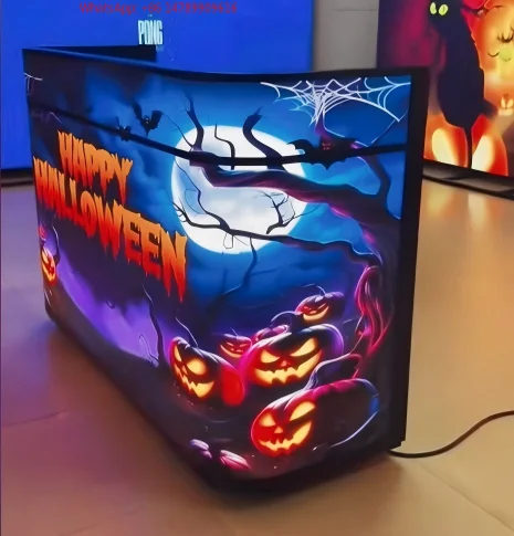 Dj Led Screen Curved LED DJ Booth for Mobile Live Shows & Indoor Events DJ Performances
Dj Led Screen Curved LED DJ Booth for Mobile Live Shows & Indoor Events DJ Performances