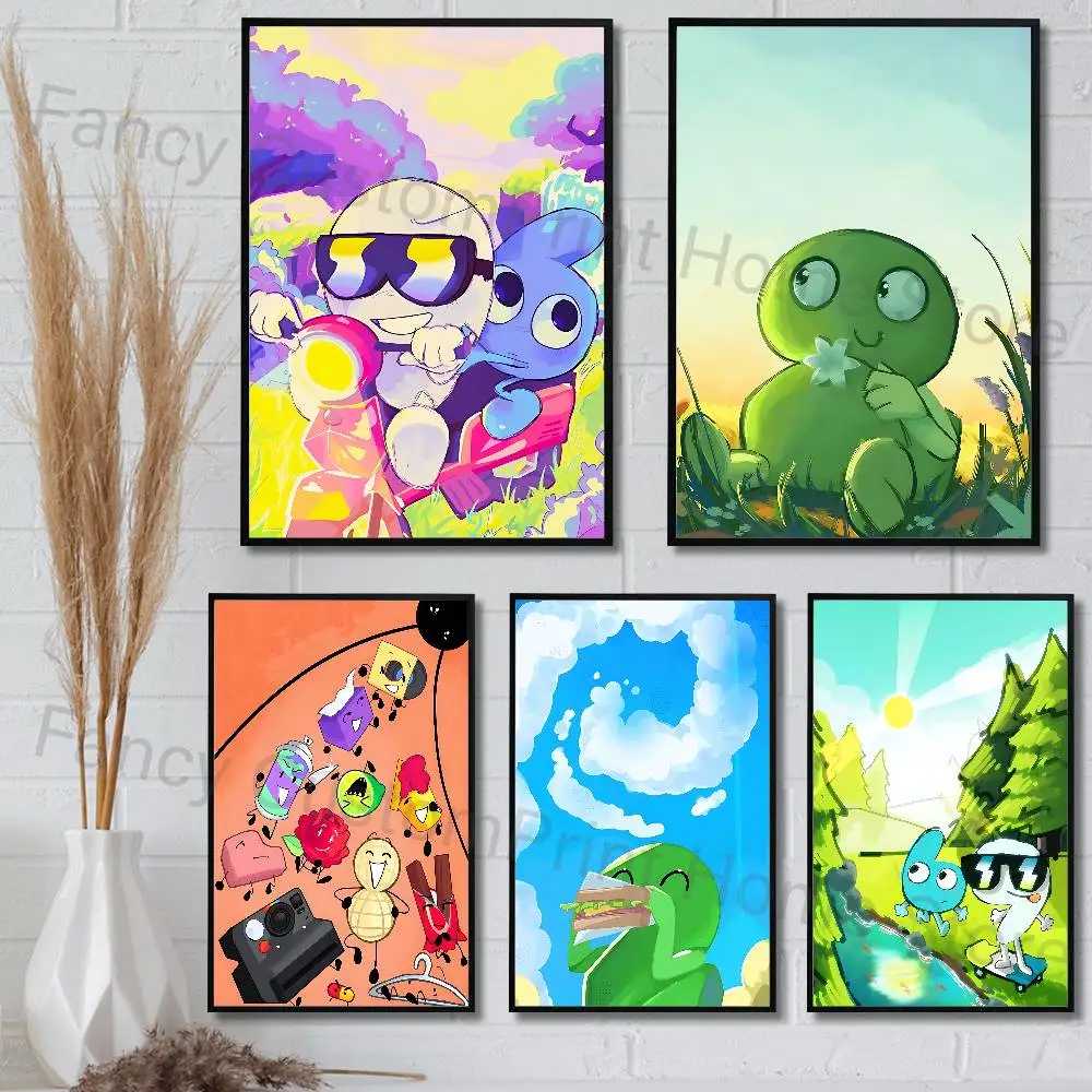B-Battle for Dream Island BFDI Poster Waterproof HD Wall Art Decal Self-Adhesive Aesthetic Decor For Home Living
B-Battle for Dream Island BFDI Poster Waterproof HD Wall Art Decal Self-Adhesive Aesthetic Decor For Home Living