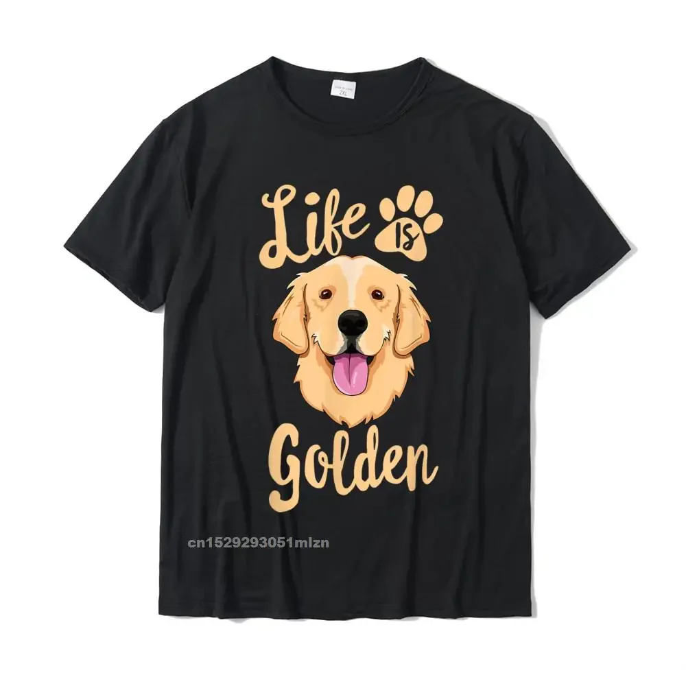 Life Is Golden Retriever T-Shirt Women Dog Owner Gift T-Shirt Cotton Tops T Shirt Europe Discount Leisure T Shirt
Life Is Golden Retriever T-Shirt Women Dog Owner Gift T-Shirt Cotton Tops T Shirt Europe Discount Leisure T Shirt