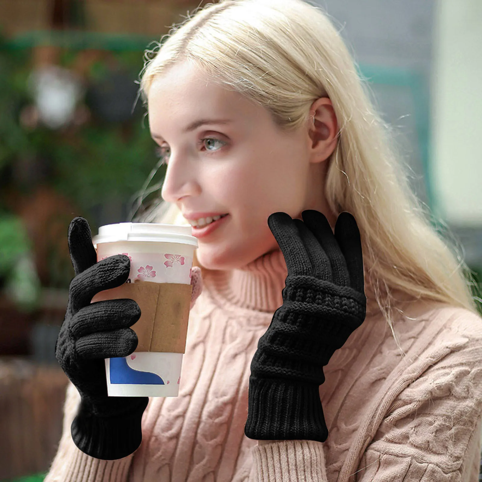 New Women's Warm Full Finger Gloves Winter Touchscreen Plus Fleece Gloves Woman Thickening Wool Knitted Cycling Driving Gloves
New Women's Warm Full Finger Gloves Winter Touchscreen Plus Fleece Gloves Woman Thickening Wool Knitted Cycling Driving Gloves