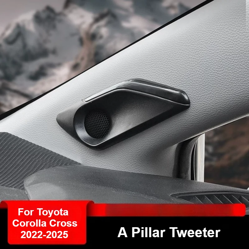 For Toyota Corlla Cross 2022-2025 A Pillar Mid High Pitched Speaker Dashboard Audio Console Horn Modification Accessories
For Toyota Corlla Cross 2022-2025 A Pillar Mid High Pitched Speaker Dashboard Audio Console Horn Modification Accessories