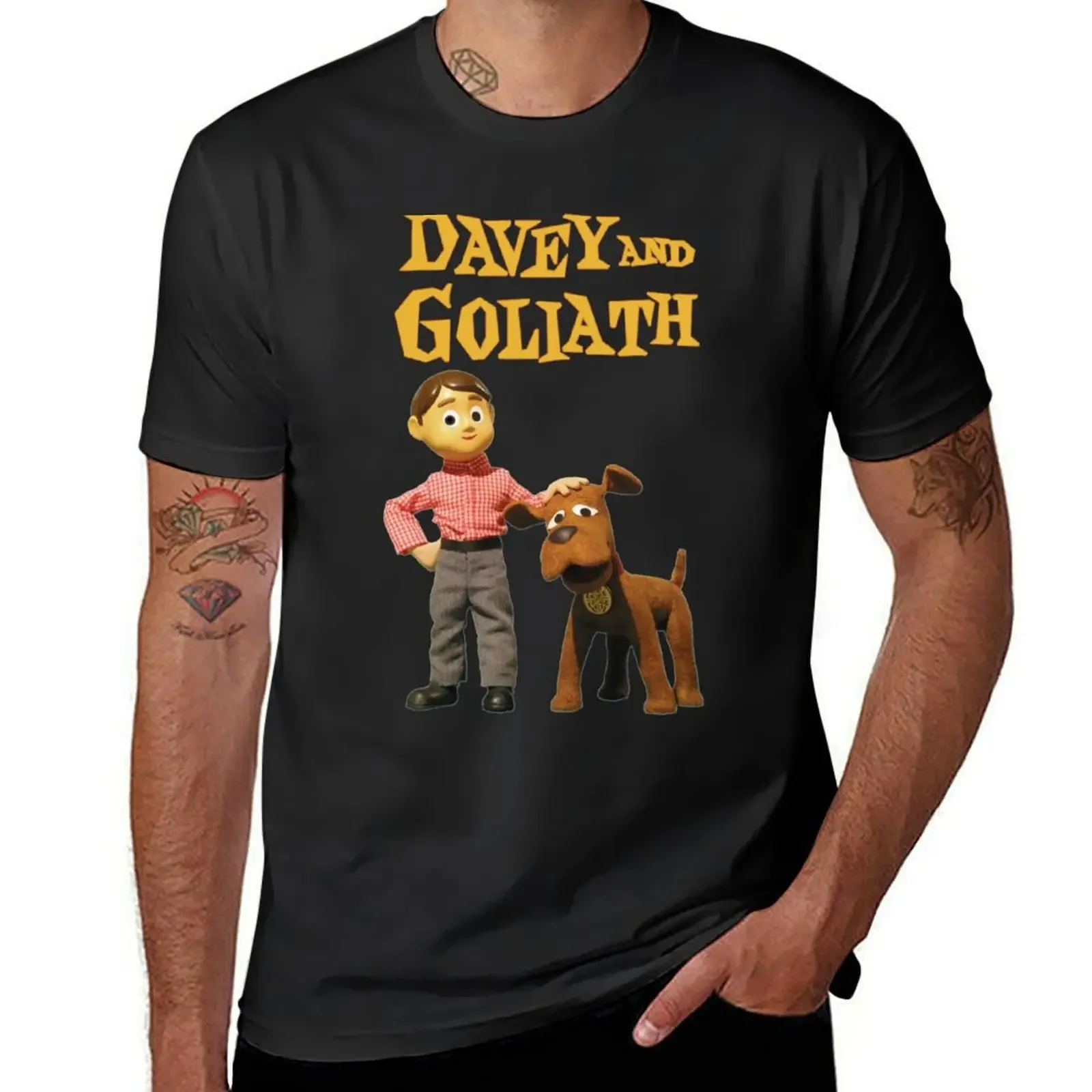 Davey and Goliath T-Shirt street wear quick drying graphics mens t shirt graphic
Davey and Goliath T-Shirt street wear quick drying graphics mens t shirt graphic